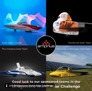 Bridgestone World Solar Challenge Amprius Technologies
