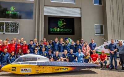 Teams from Bridgestone World Solar Challenge visit Infinitus Aero