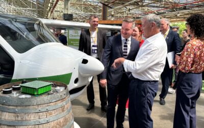 Infinitus Aero meet the Minister for Climate Change and Energy